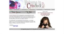 Desktop Screenshot of cytocheck.com